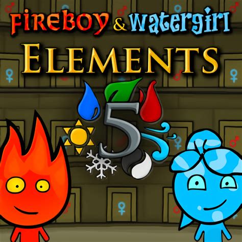 Fireboy and Watergirl 5: Elements is a co-operative 2-player game in which you take control of either Fireboy or Watergirl. The two characters must work together to solve the puzzles and overcome the obstacles in each level. In this game, the characters explore different temples such as the wind temple, ice temple, and fire temple.. Fireboy and watergirl 5 elements coolmath games